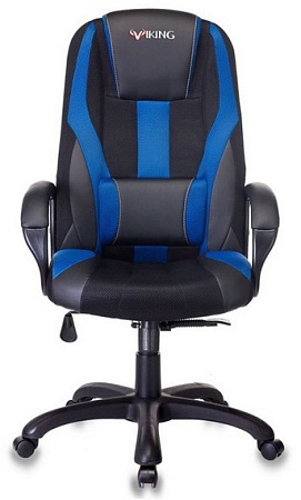 Игровое компьютерное кресло Zombie VIKING-9 черный/синий
