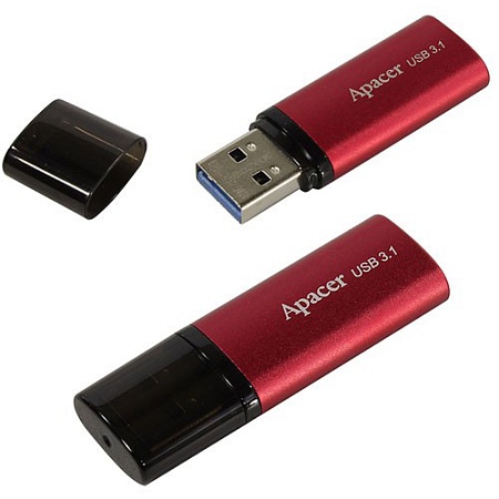 USB флешка 128GB Apacer AH25B AP128GAH25BR-1 red