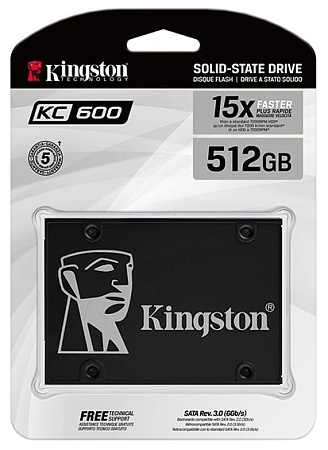 SSD накопитель 512 GB Kingston KC600 SKC600/512G SSD накопитель 512 GB Kingston KC600 SKC600/512G