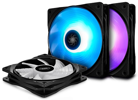 Кулер для корпуса DeepCool RF120 RGB