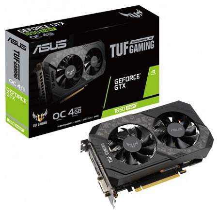 Видеокарта 4GB Asus TUF GTX 1650 SUPER TUF-GTX1650S-O4G-GAMING