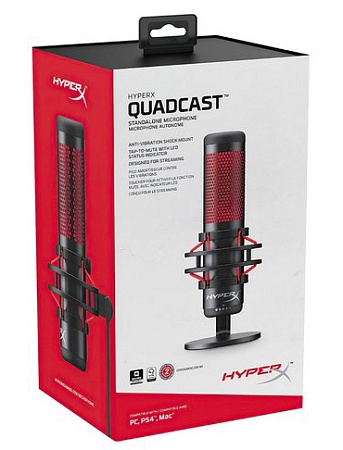 Микрофон HyperX QuadCast Standalon 4P5P6AA