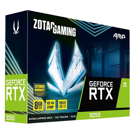 Видеокарта 8 GB Zotac RTX 3050 AMP ZT-A30500F-10M