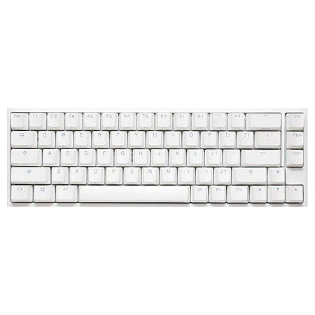 Клавиатура Ducky One 2 SF, Cherry Speed Silver, RGB LED, RU, White