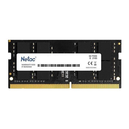 Оперативная память для ноутбука 8Gb Netac Basic NTBSD4N32SP-16