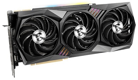 Видеокарта 24Gb MSI RTX 3090 GAMING TRIO 24G
