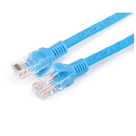 Патч-корд LSZH UTP Cablexpert кат. 5e 3м синий