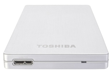 Внешний жесткий диск 1 TB Toshiba Canvio Alu HDTH310ES3AB