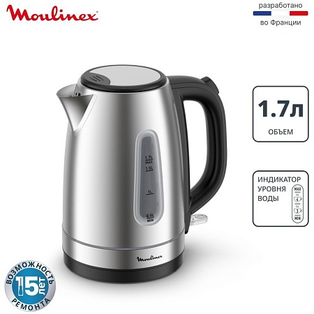 Электрочайник Moulinex BY2R0DF0 Silver