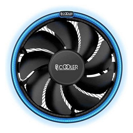Вентилятор для процессора PCCooler E126M Blue Led TDP 92W 4-pin Socket 1700/1200/115x/AM5/AM4/AM3/AM3+/AM2/AM2+/ E126M B