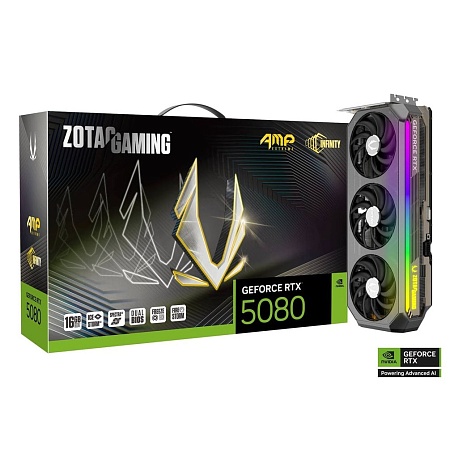 Видеокарта 16GB ZOTAC GAMING RTX5080 AMP EXTREME INFINITY