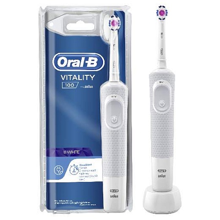 Зубная электрощетка Oral-B Vitality D100.413.1 PRO 3D White тип 3710