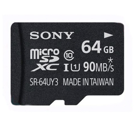 Карта памяти MicroSD 64GB Sony SR64UY3AT