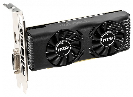 Видеокарта 4 GB MSI GTX 1650 4GT LP OC HDMI/DVI