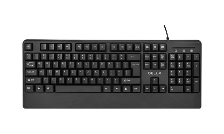 Клавиатура Delux DLK-670OUB Black