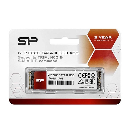 SSD накопитель 128 GB Silicon Power A55 SP128GBSS3A55M28