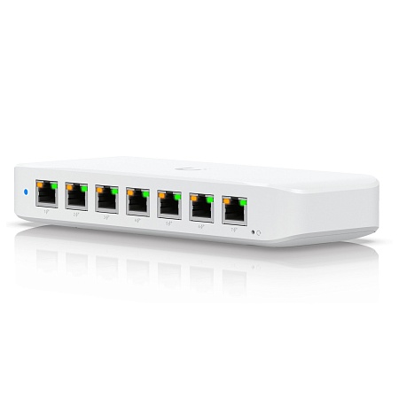 Коммутатор Ubiquiti UniFi Switch Ultra 60W, 8x1000 LAN, 7xPoE+, 1xPoE++, 9W per port
