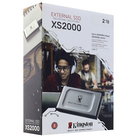 Внешний SSD диск 2TB Kingston SXS2000/2000GA Внешний SSD диск 2TB Kingston SXS2000/2000GA