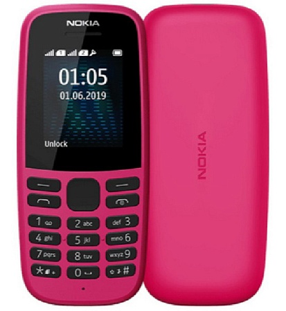 Мобильный телефон Nokia 105 TA-1174 DS Pink