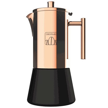 Кофеварка гейзерная Cecotec Moking 200 бронза