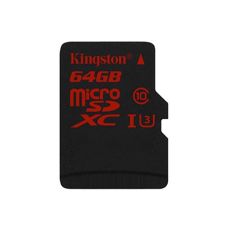 Карта памяти MicroSD 64GB Kingston SDCA3/64GBSP