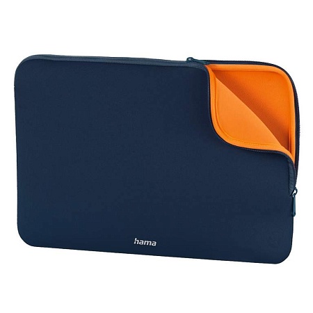 Чехол для ноутбука Hama Neoprene 00216514 blue Чехол для ноутбука Hama Neoprene 00216514 blue