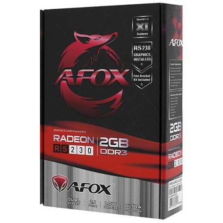 Видеокарта 2 GB Afox R5 230 AFR5230-2048D3L9-V2 Видеокарта 2 GB Afox R5 230 AFR5230-2048D3L9-V2