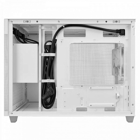 Корпус ASUS Prime AP201, Front Panel USB Type-C®, Sizeable Cable-Management, MicroATX, WHITE