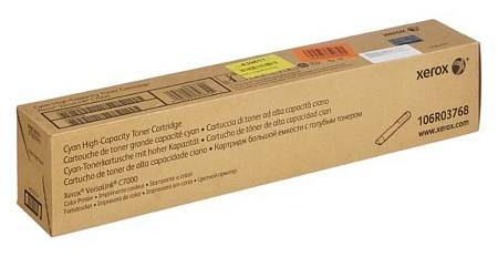 Тонер-картридж повышенной емкости Xerox 106R03768 (голубой)