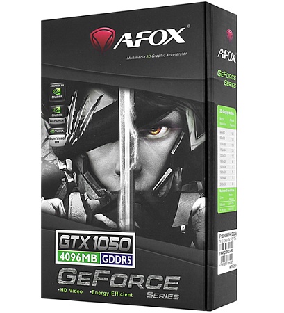 Видеокарта 4 GB Afox GTX 1050 AF1050-4096D5H4
