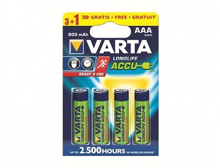 Аккумуляторы Varta AAA HR03