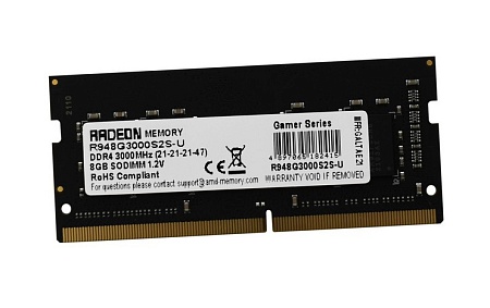Оперативная память для ноутбука 8 GB AMD R9 Gamers Series R948G3000S2S-U