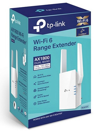 Усилитель Wi-Fi сигнала TP-Link RE605X