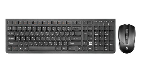 Клавиатура + мышь Defender COLUMBIA C-775 RU Black Клавиатура + мышь Defender COLUMBIA C-775 RU Black
