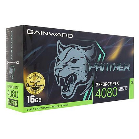 Видеокарта 16 GB Gainward RTX 4080 SUPER PANTHER OC NED408SS19T2-1032Z