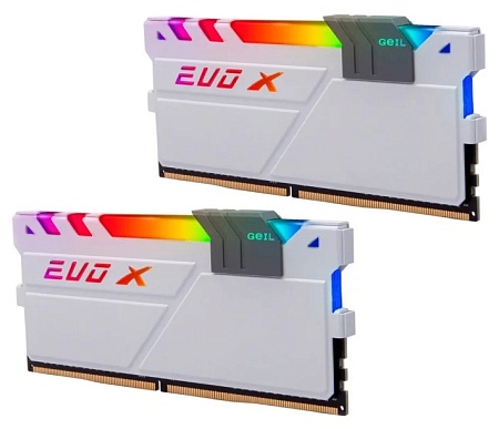 Оперативная память 32GB Kit GEIL EVO X II White GEXSG432GB2666C19DC