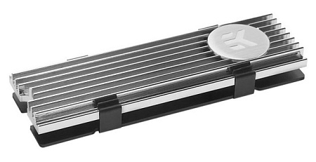 Радиатор для SSD M.2 EKWB EK-M.2 NVMe Heatsink Nickel