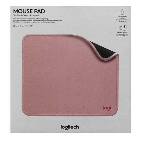 Коврик для мыши Logitech Studio Series Darker Rose 200x230x2mm pink