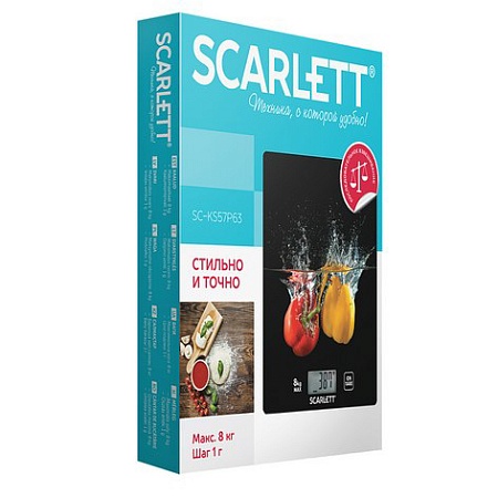 Весы кухонные Scarlett SC-KS57P63