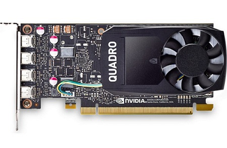 Видеокарта 4 GB PNY Quadro P1000 V2 VCQP1000V2-BLS