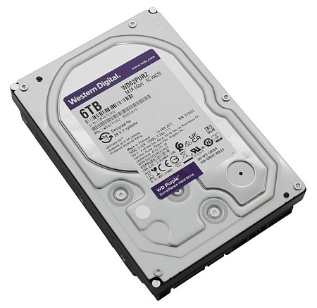 Жесткий диск 6Tb Western Digital Purple WD62PURZ