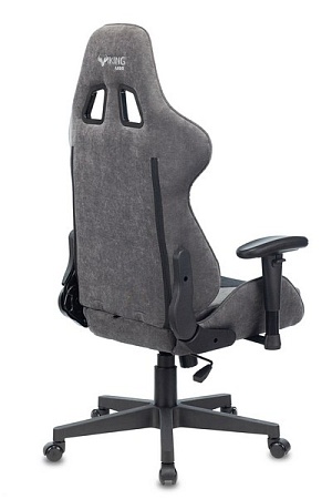 Игровое компьютерное кресло Zombie VIKING X Fabric серый/черный