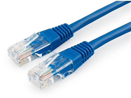 Патч корд UTP 5e-Cat 10 m Cablexpert PP10-10M/B синий