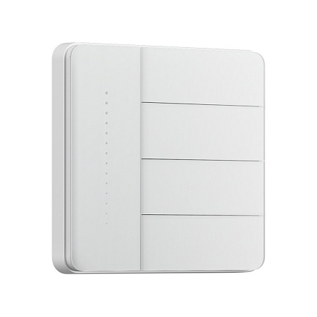 Умный настенный выключатель четырехклавишный Aqara Z1 Pro white