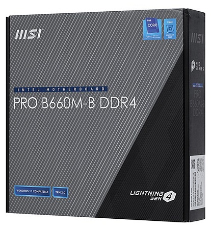 Материнская плата MSI PRO B660M-B DDR4