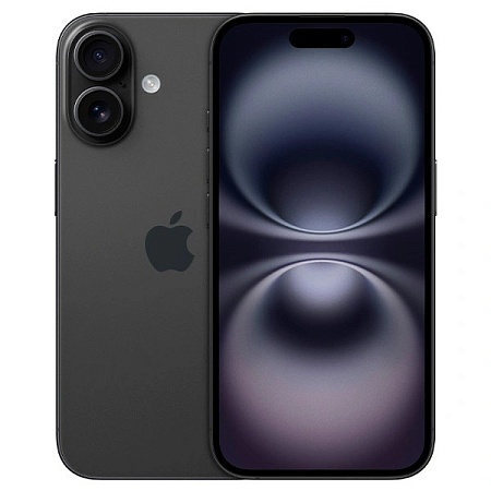 Смартфон Apple iPhone 16 128GB Black MYE73HX/A