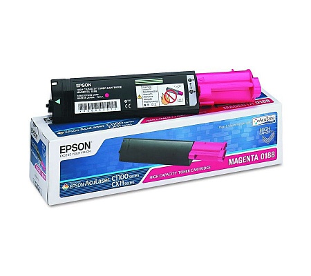 Тонер Epson C13S050188 ACULASER C1100 пурпурный