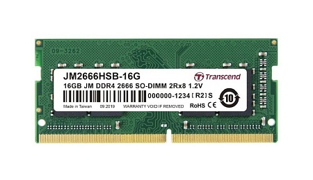 Оперативная память для ноутбука 16GB Transcend JetRam JM2666HSB-16G