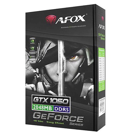 Видеокарта 2 GB Afox GTX 1050 AF1050-2048D5L4