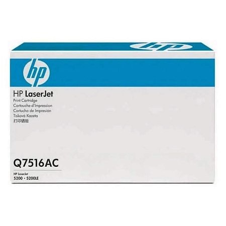 Картридж лазерный НP Q7516AC Black